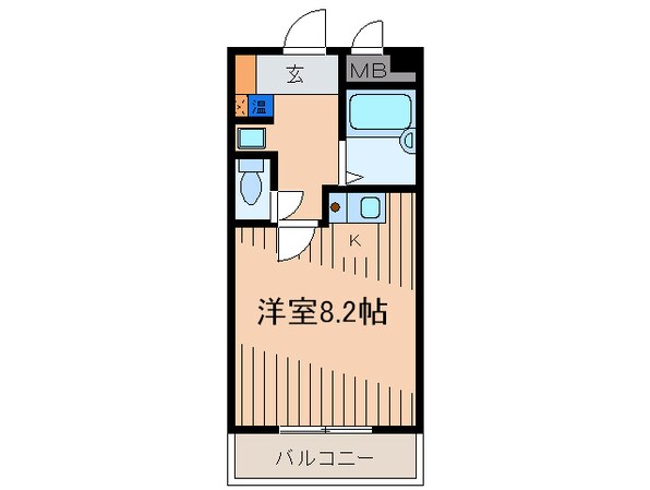 ロイヤルアークの物件間取画像